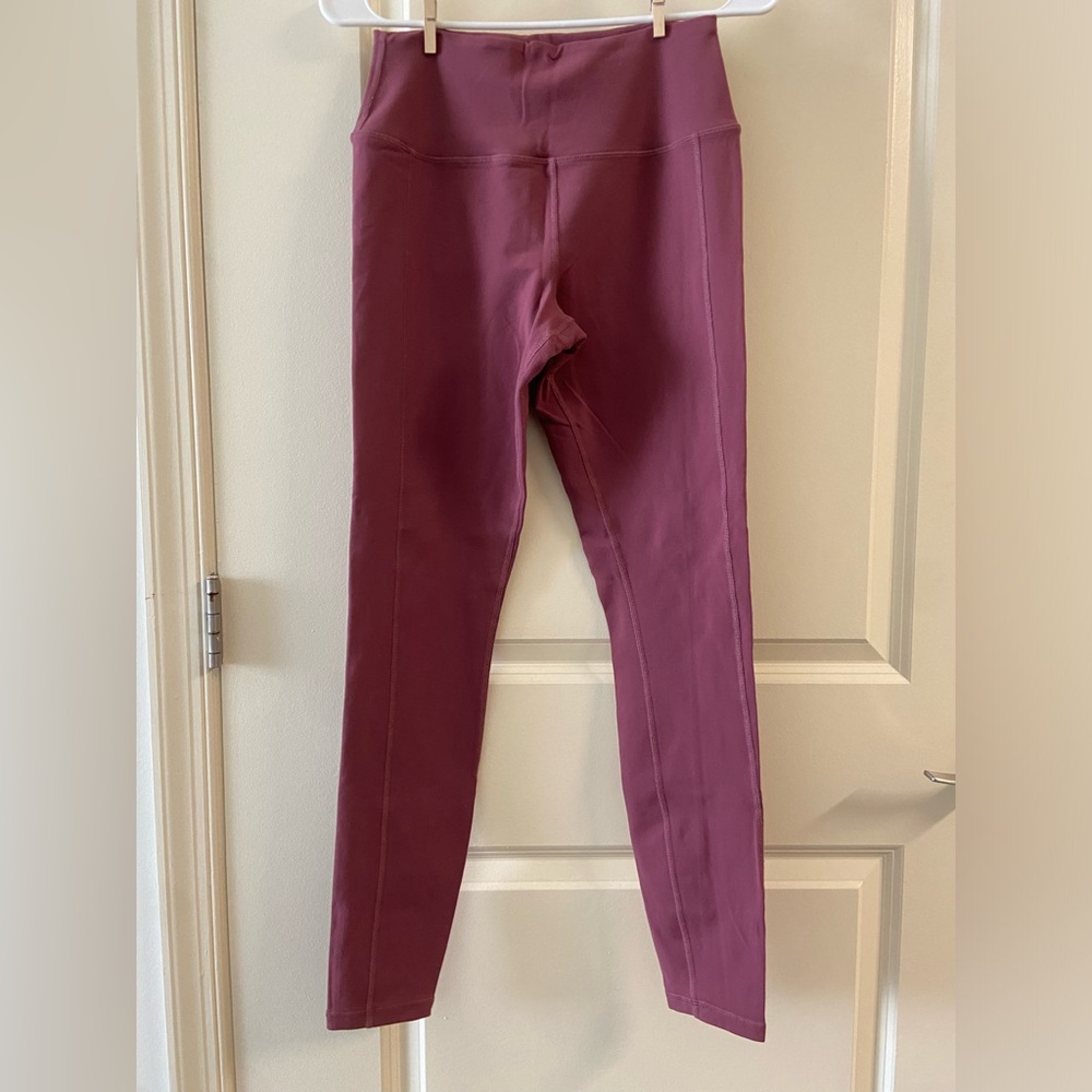 Women's High-Waisted Leggings - Purple